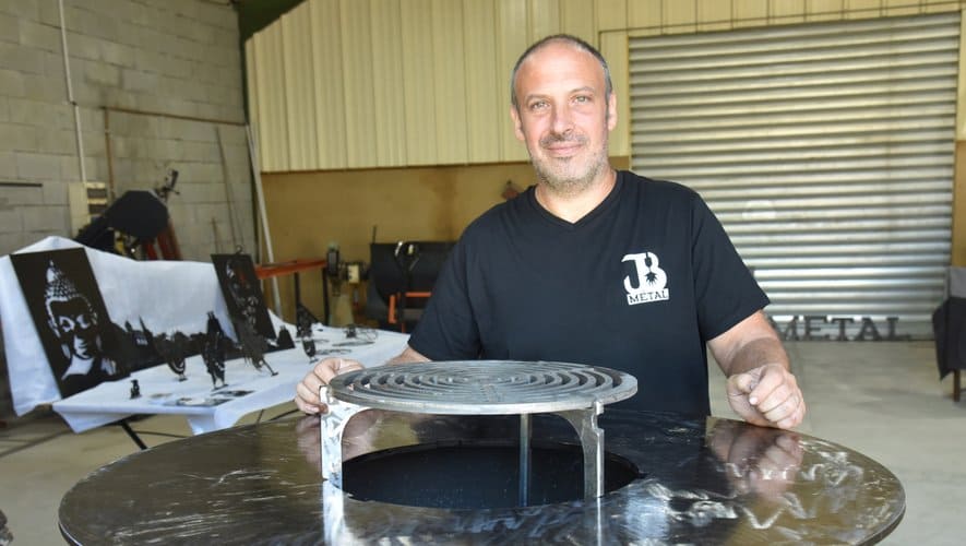 Julien Bouche, dirigeant de JB Métal