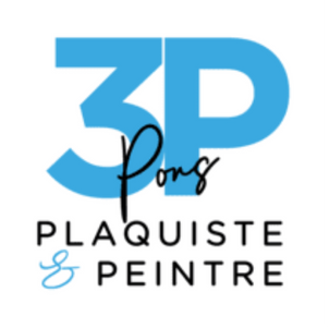 Logo 3P Pons, plaquiste